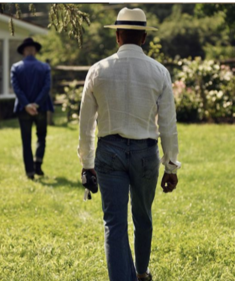 Panama Fine Medium Brim Blanc