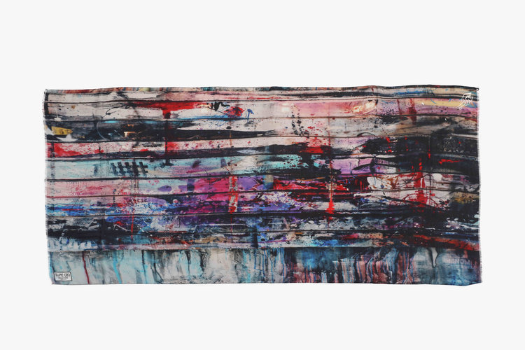 Foulard d'été teinture acide Chemical Waste TYPE B