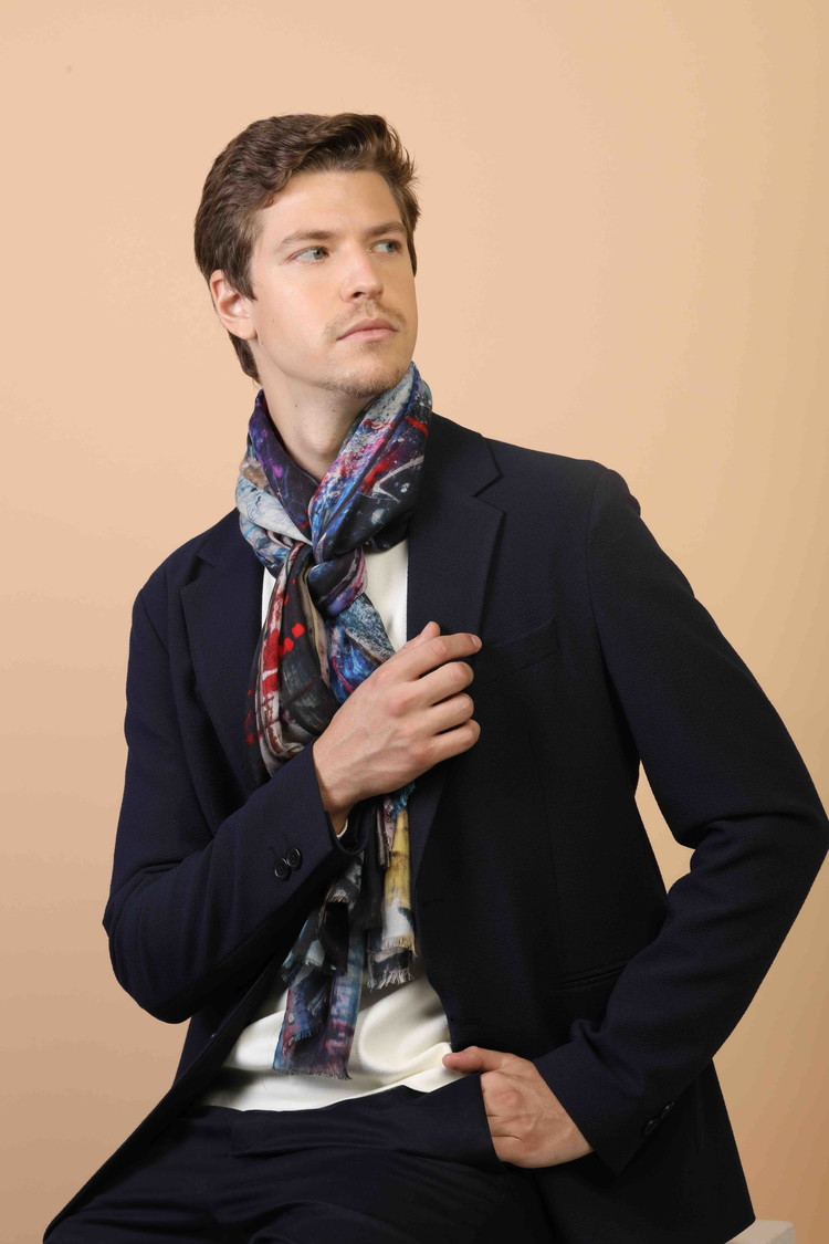 Foulard d'été teinture acide Chemical Waste TYPE B