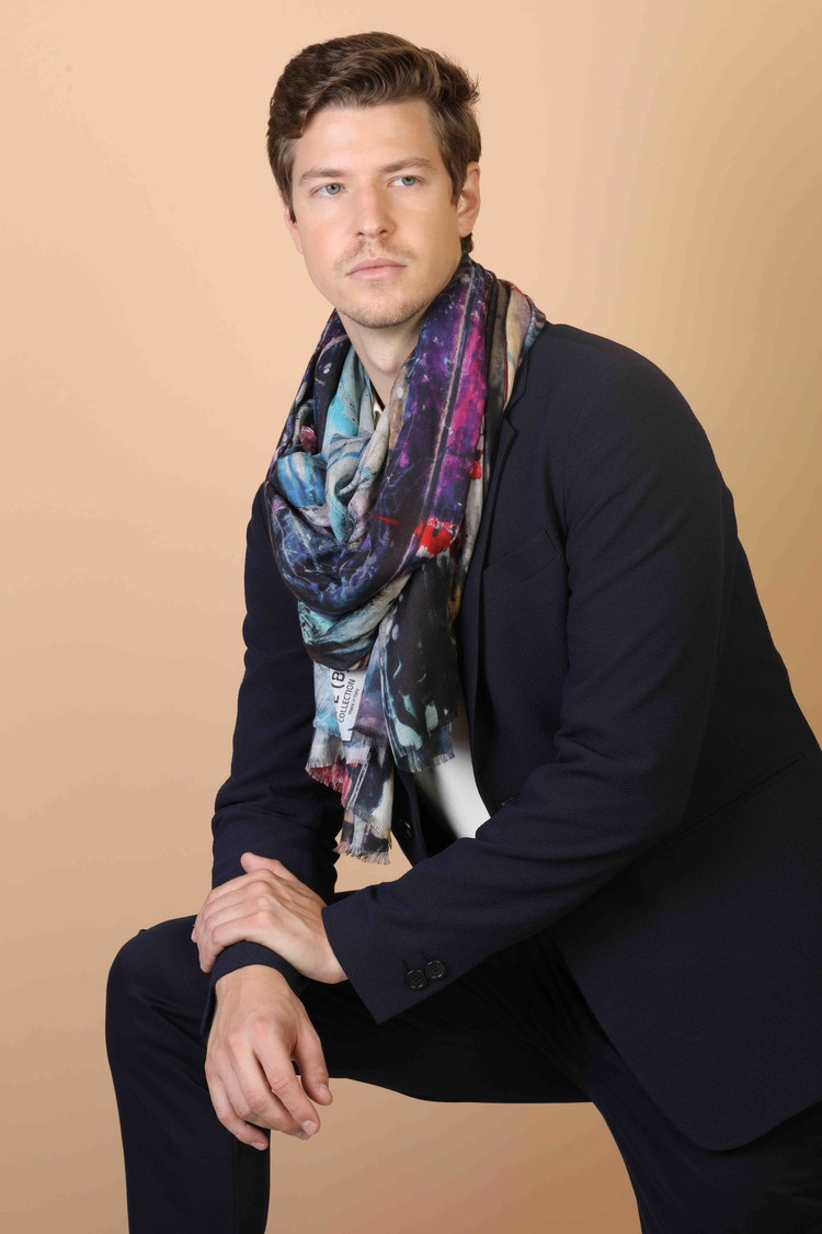 Foulard d'été teinture acide Chemical Waste TYPE B