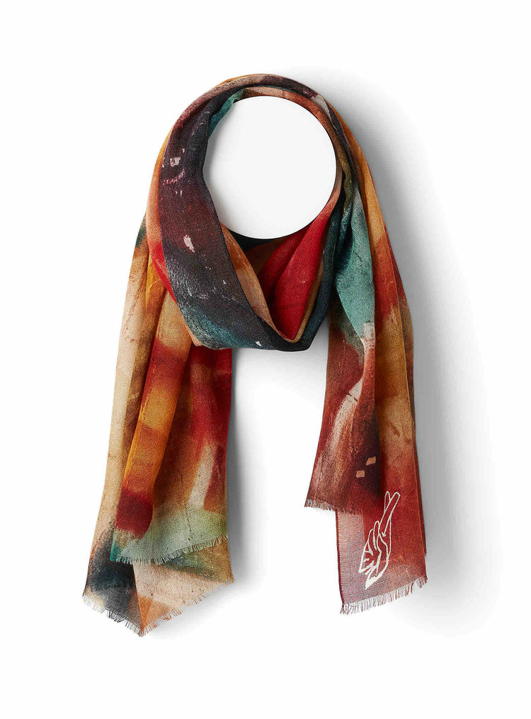 Foulard d'été Nuances Roussies Murall TYPE B