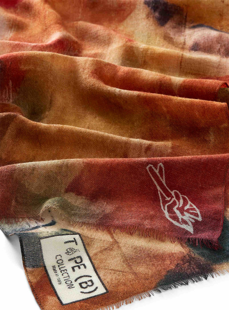 Foulard d'été Nuances Roussies Murall TYPE B