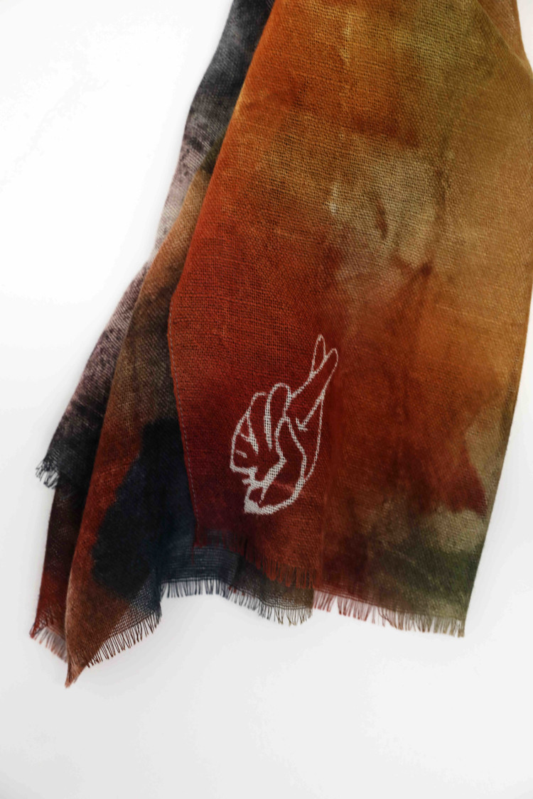 Foulard d'été Nuances Roussies Murall TYPE B