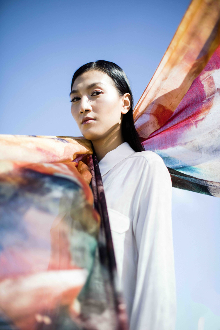 Foulard d'été Nuances Roussies Murall TYPE B