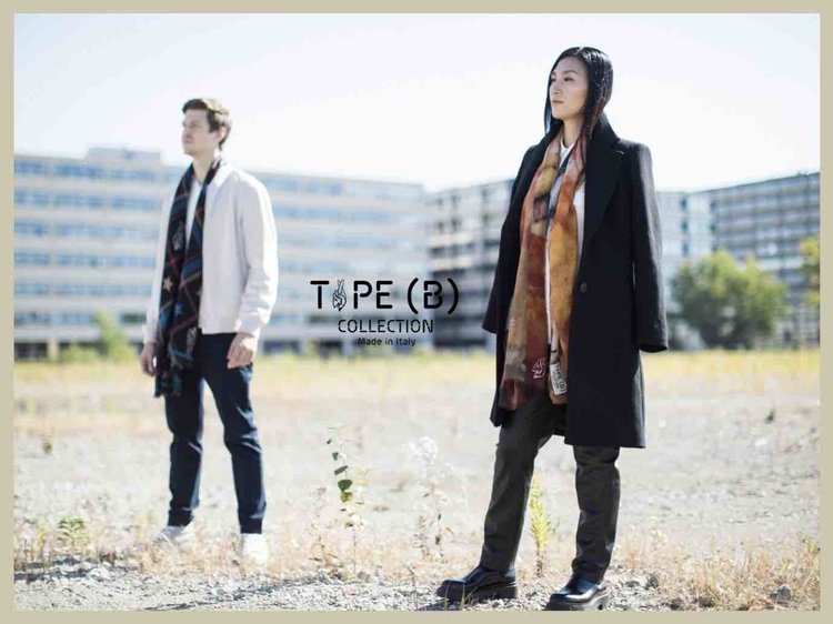 Foulard d'été Nuances Roussies Murall TYPE B