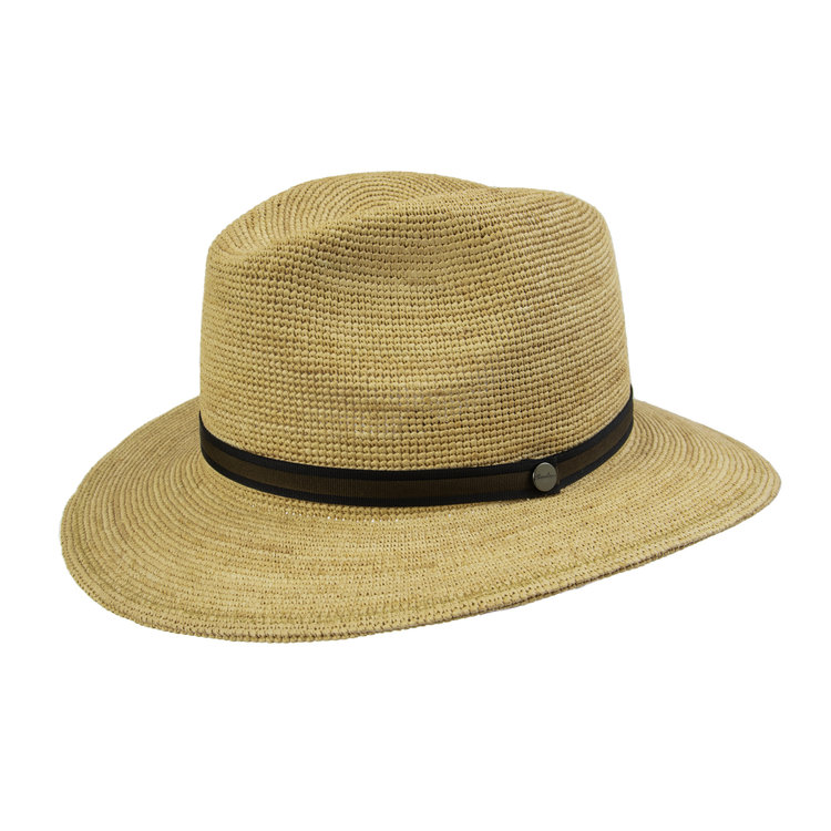 Chapeau Argentina Fine Raffia Crochet BORSALINO