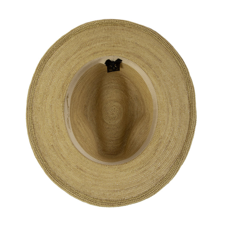 Chapeau Argentina Fine Raffia Crochet BORSALINO