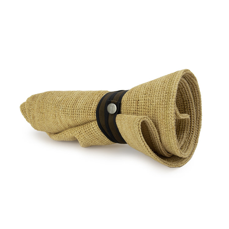 Chapeau Argentina Fine Raffia Crochet BORSALINO