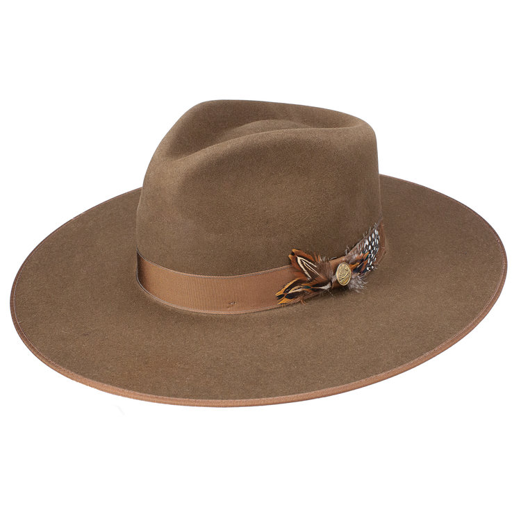 Midtown Flat Brim Felt Hat STETSON