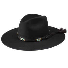 Chapeau De Cowboy Occidental À Bord Roulé Unisexe Collant Chapeau De Jazz %