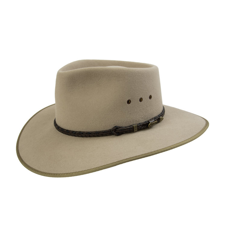 Chapeau Cowboy Cattleman Feutre Fourrure AKUBRA