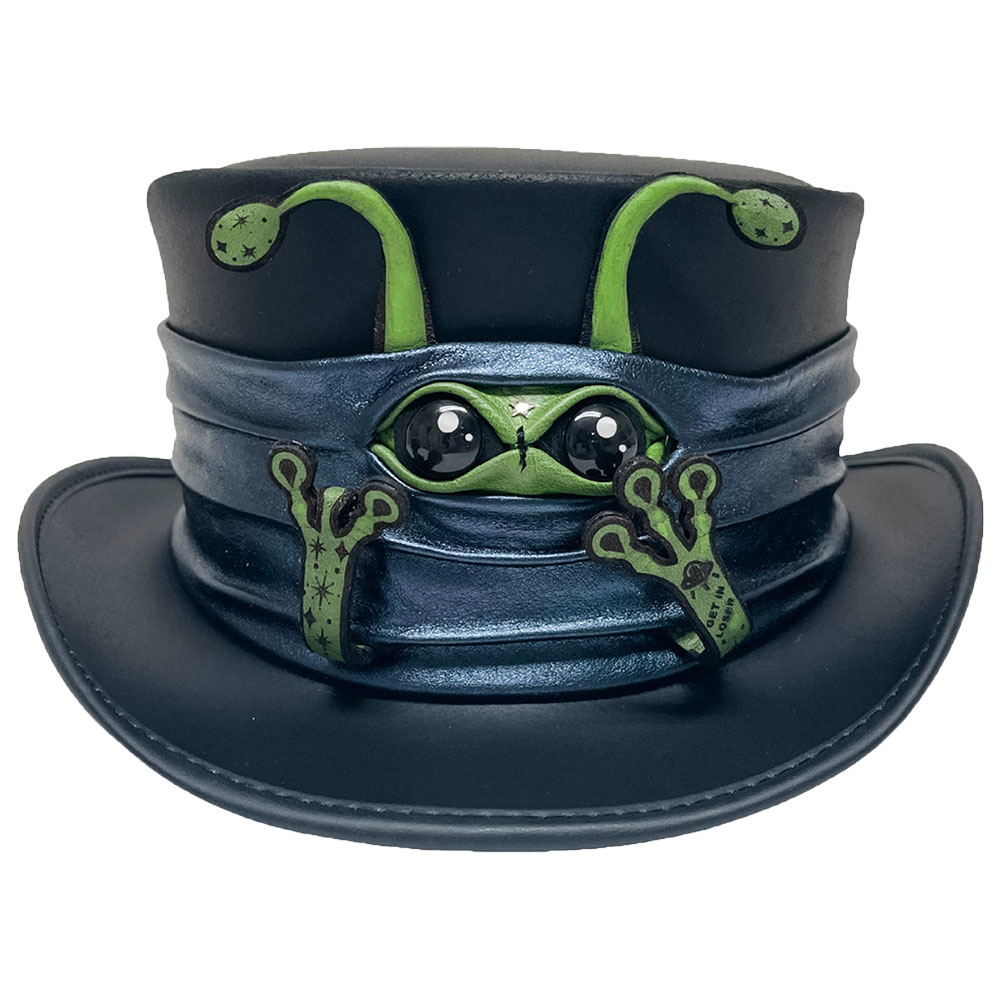 Marlow Lil 51 Band AMERICAN HAT Leather Top Hat | Henri Henri