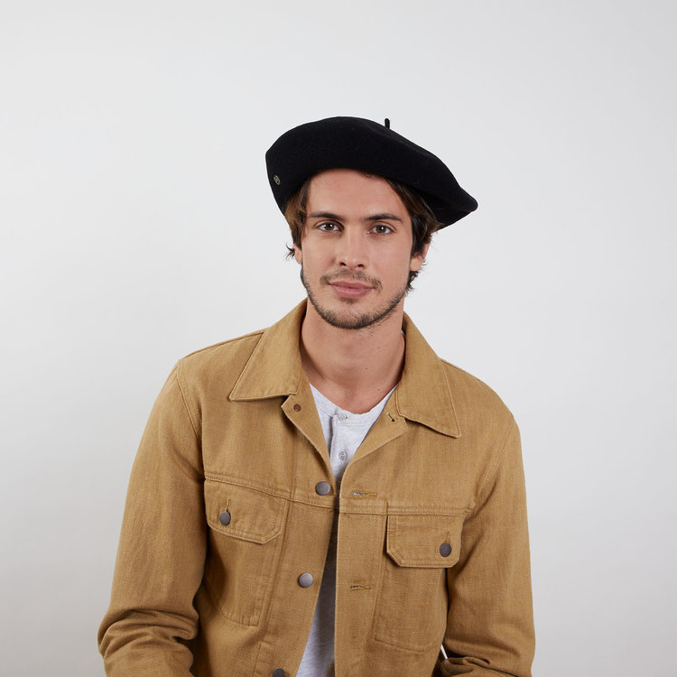 Max Beret LAULHÈRE Merinos Wool