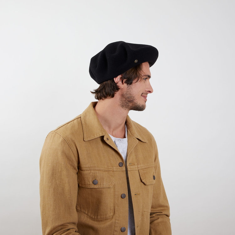 Béret Max LAULHÈRE laine mérinos