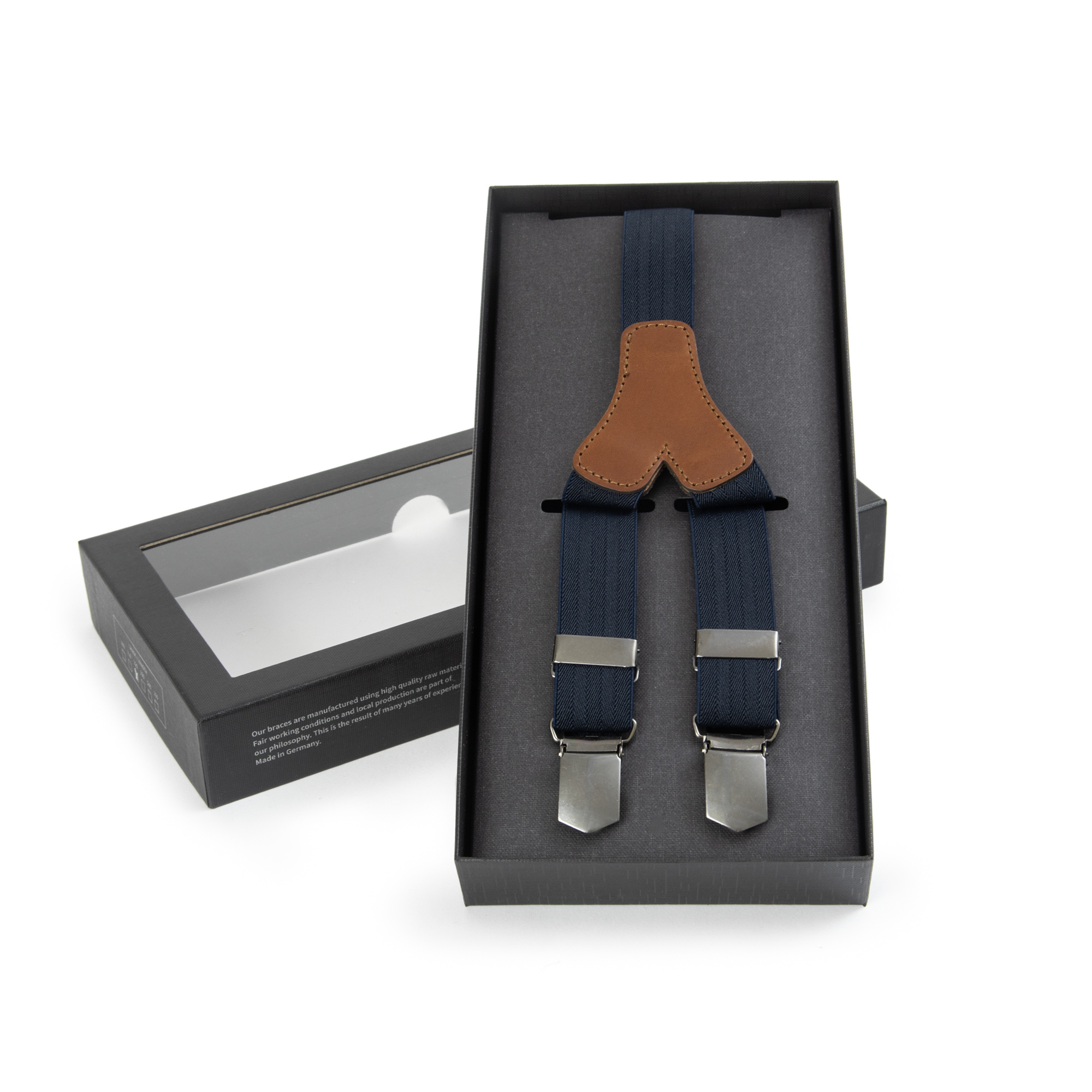 Leather Suspenders 6788 LLOYD | Fast Shipping | Henri Henri