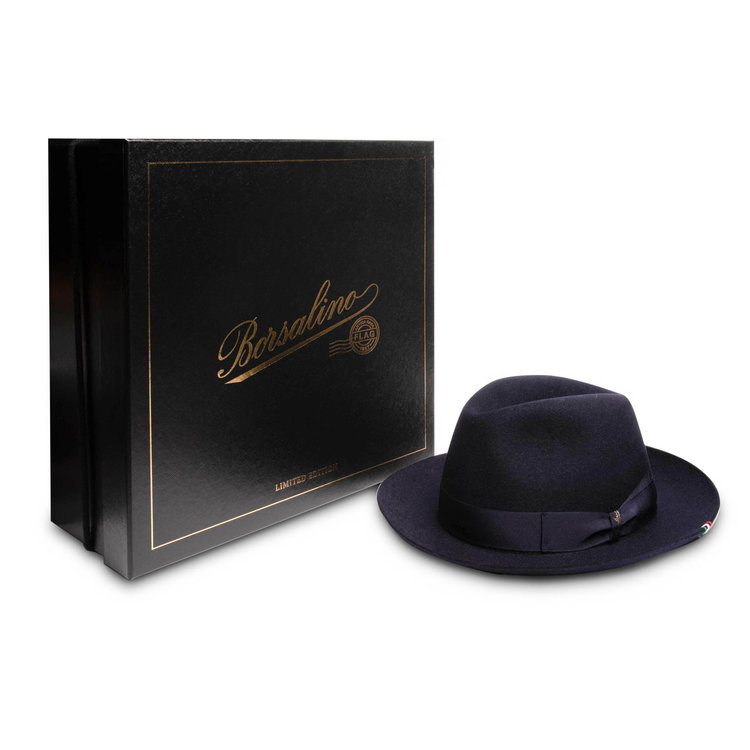 Fedora Alessandria Special BORSALINO feutre fourrure