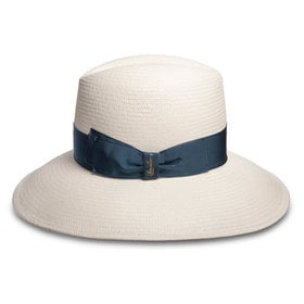 Pamela | Womens White Panama Hat by American Hat Makers