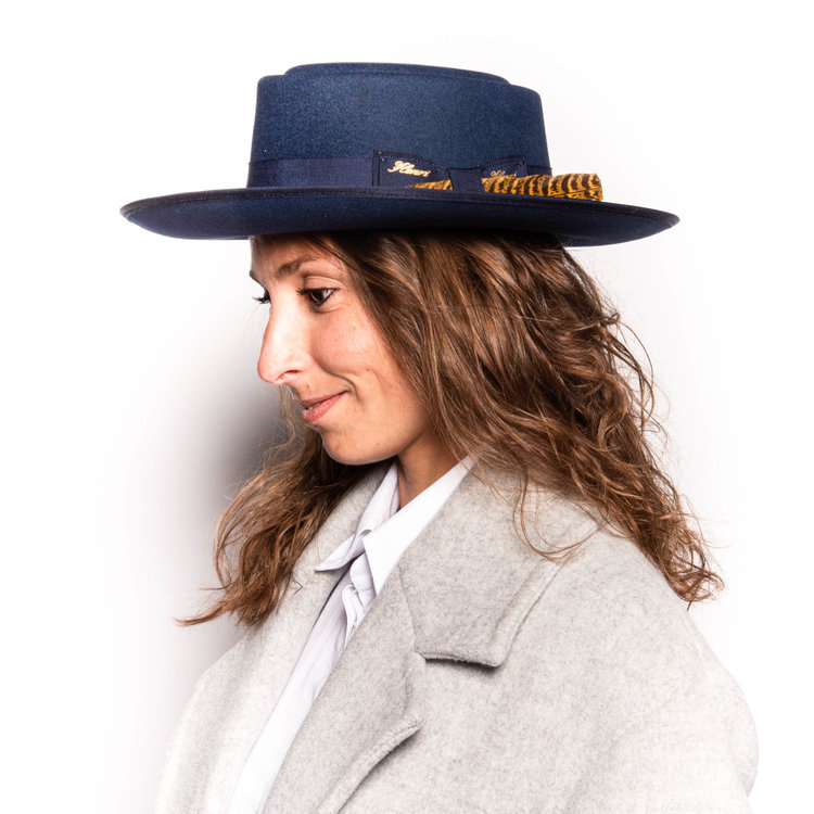 Chapeau XL Porkpie HENRI HENRI feutre fourrure