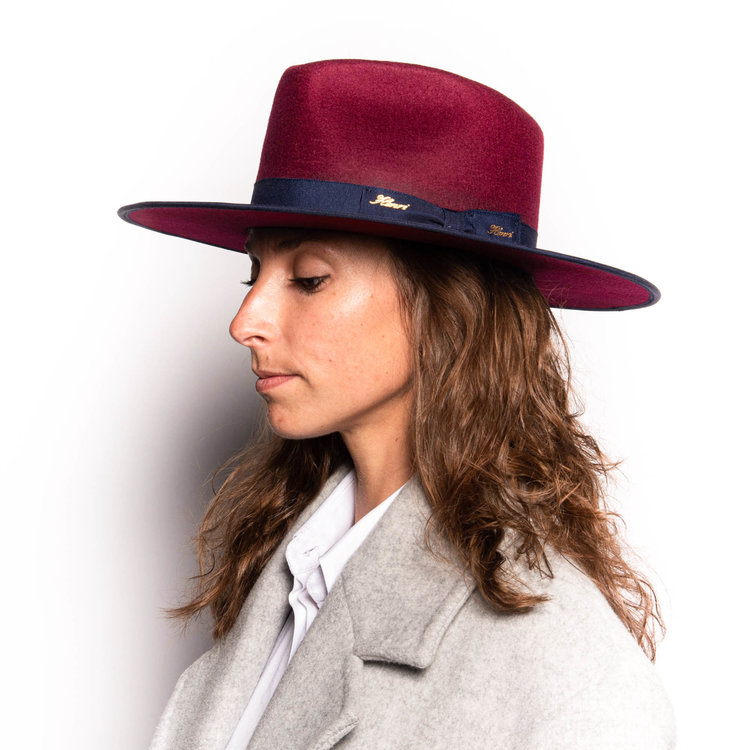 Billy Flat Brim Hat HENRI HENRI