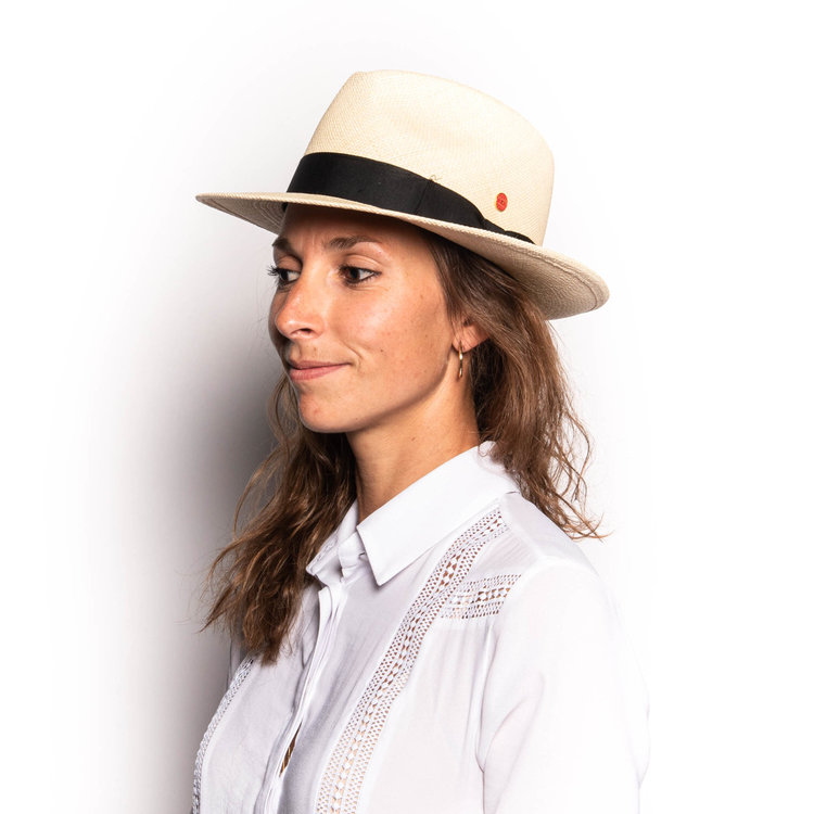 Chapeau Fedora Paille Panama Albenga MAYSER