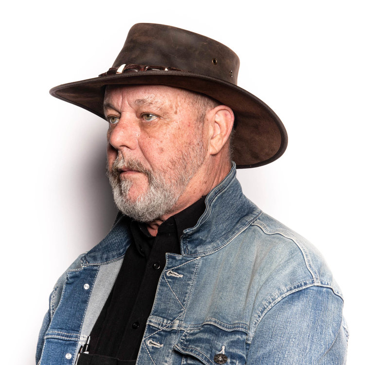 Chapeau Cuir Plein Air Outback Crocodile BARMAH