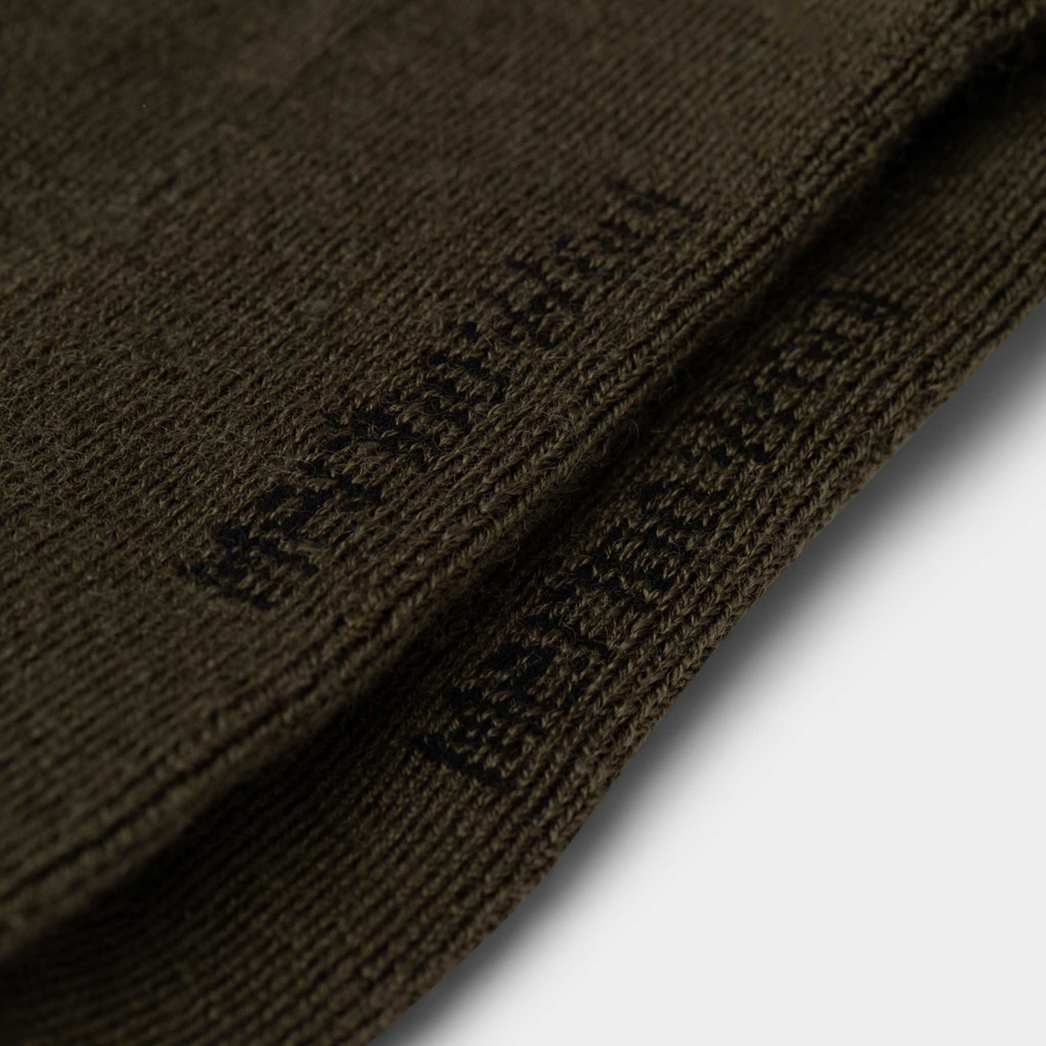 Henry Wool Blend Ribbed Calf Length Sock
