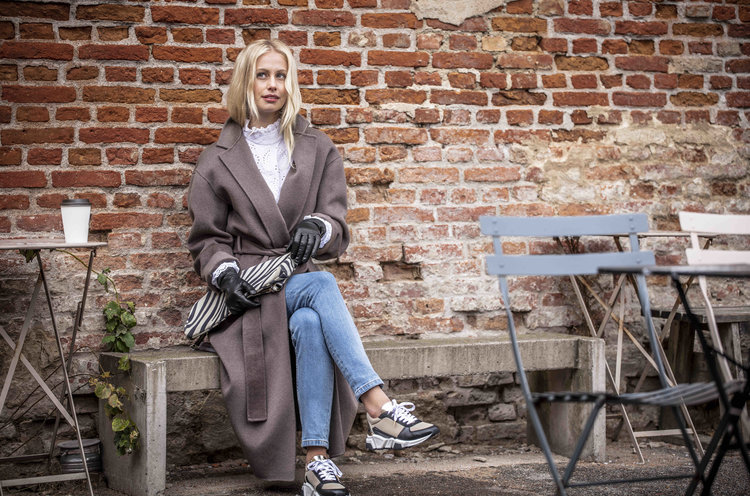 Gants de cuir Elisabeth HESTRA pour femme