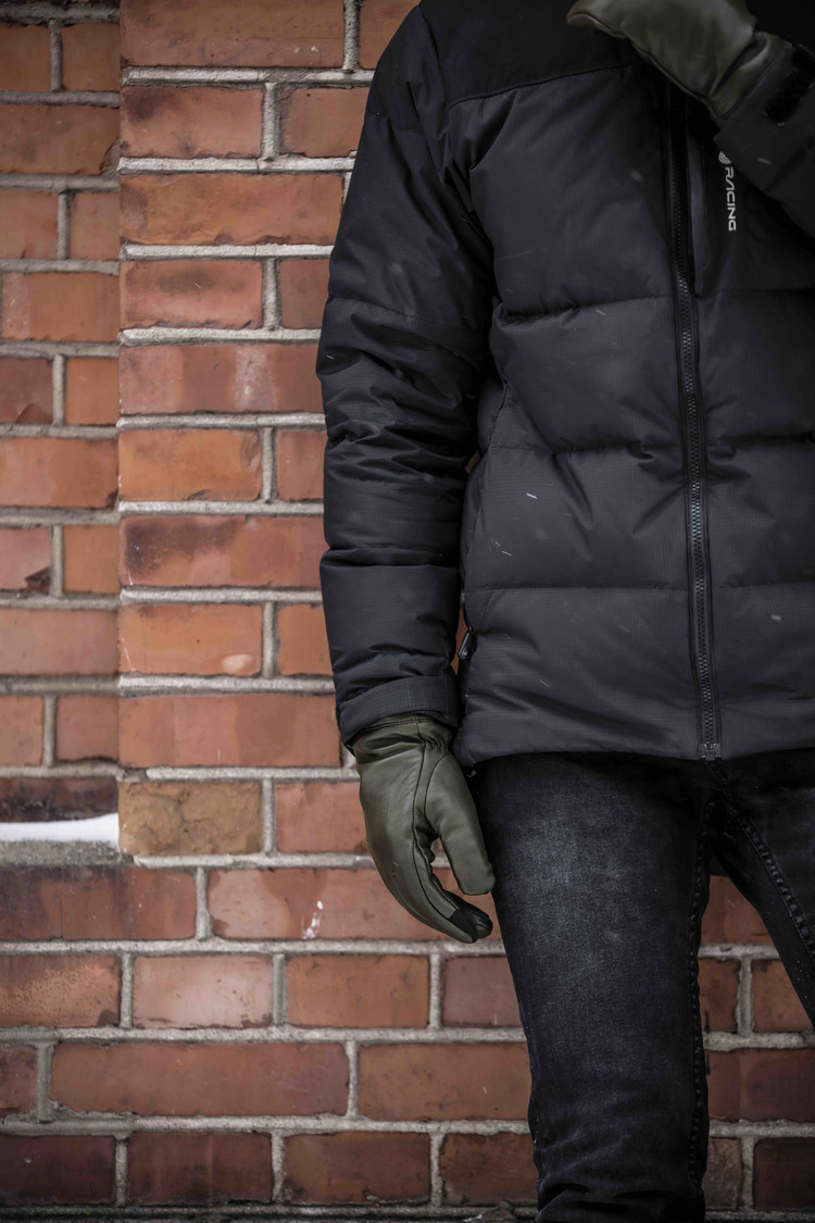 John Smartphone Compatible Leather Gloves HESTRA