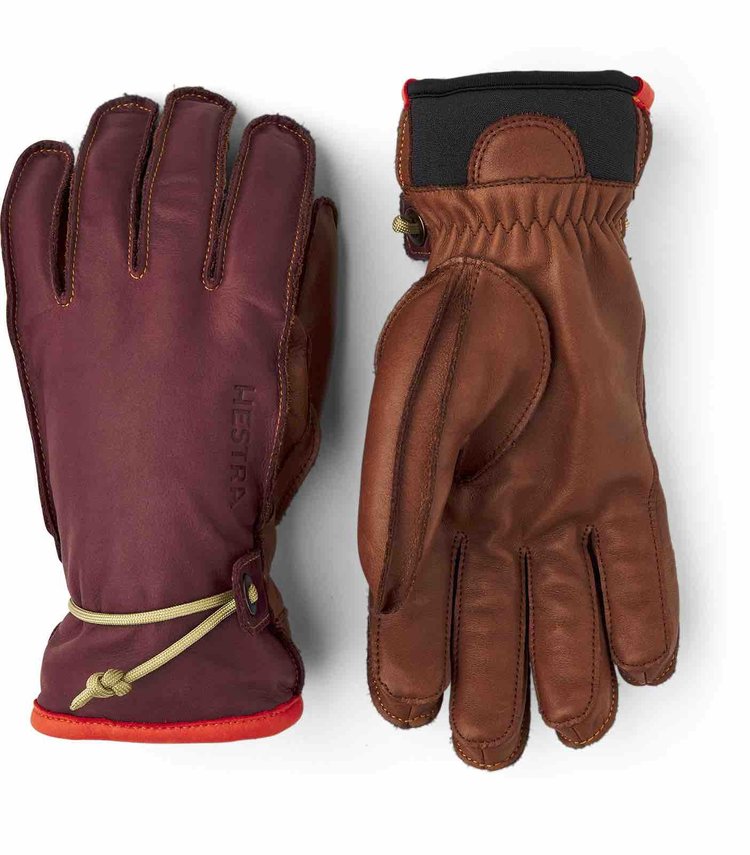 Gants de cuir Wakayama HESTRA pour alpinisme