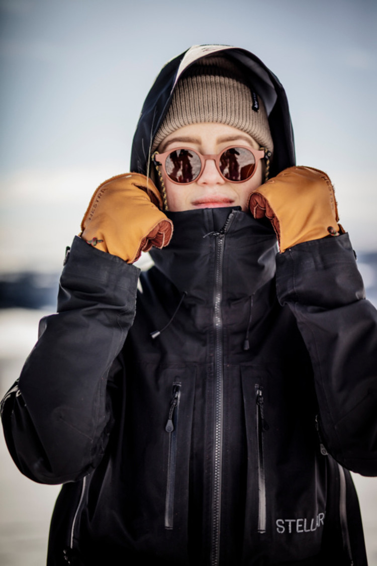 Wakayama HESTRA Alpine Leather Gloves