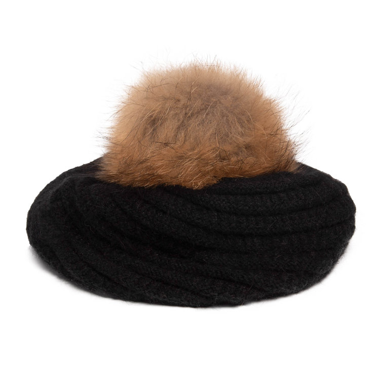 Béret d’hiver fourrure LU-C