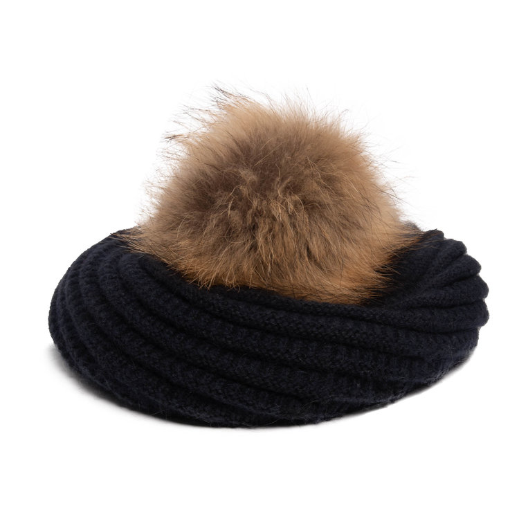 Béret d’hiver fourrure LU-C