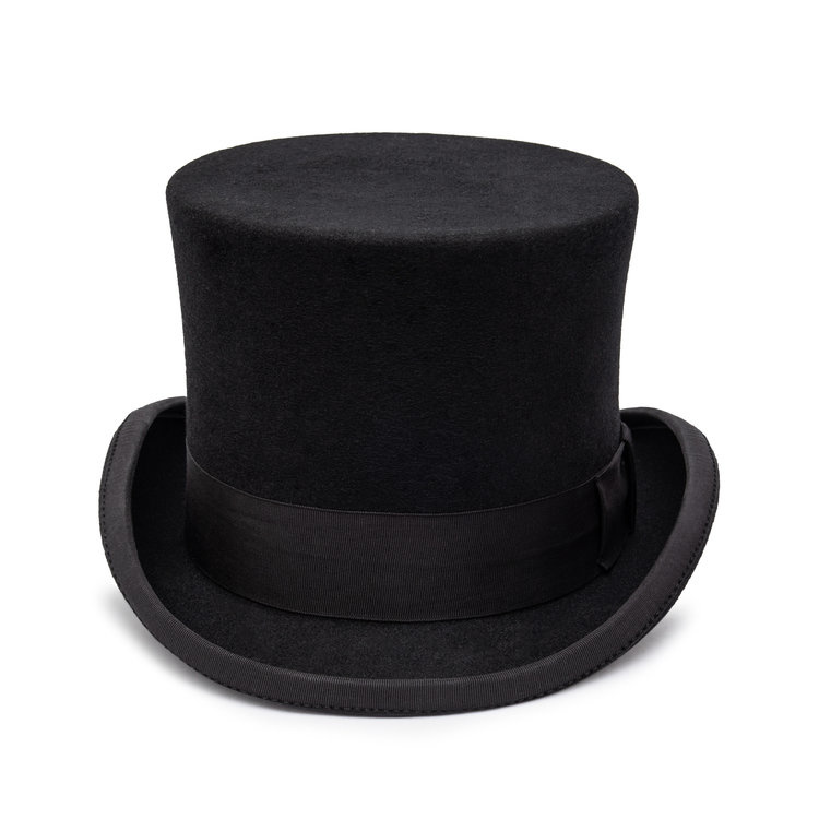 Christys' Wool Felt Top Hat