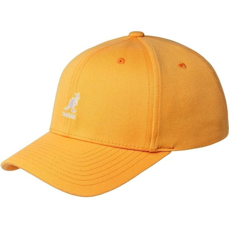 Casquette baseball d’été Wool Flexfit Baseball de Kangol couleur warm apricot