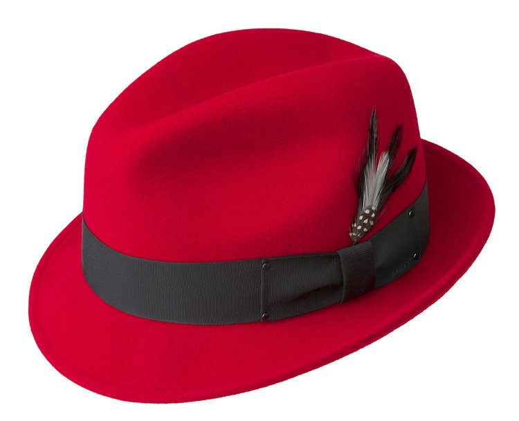 chapeau Tino rouge de Bailey