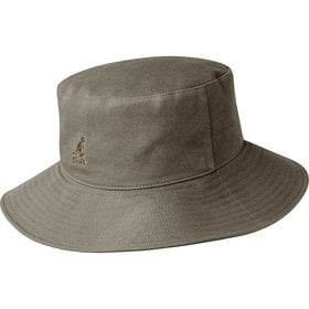 Kangol Cord Bucket Hat - Olive - S