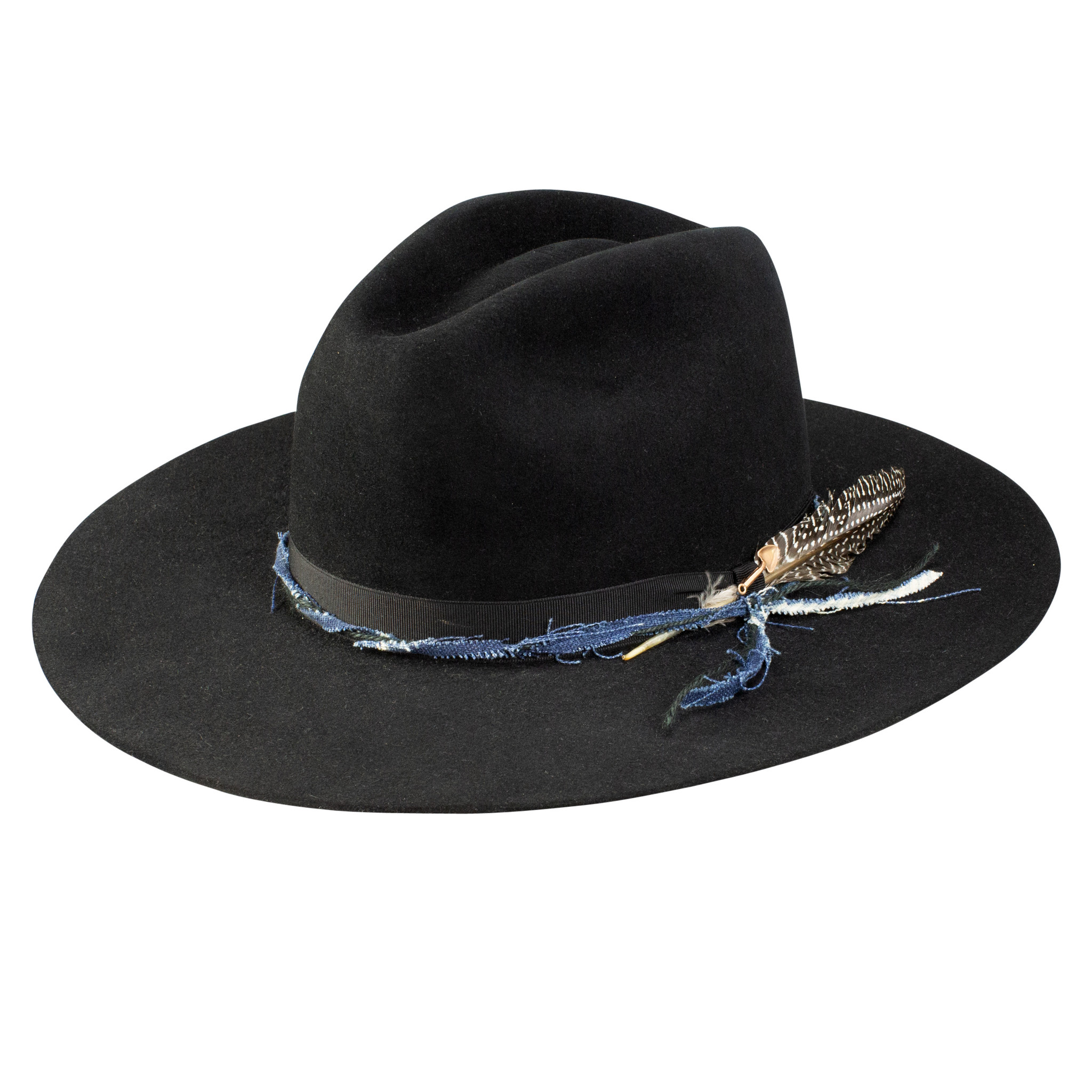 Gage Flat Brim Fur Felt Hat STETSON | Fast Shipping | Henri Henri