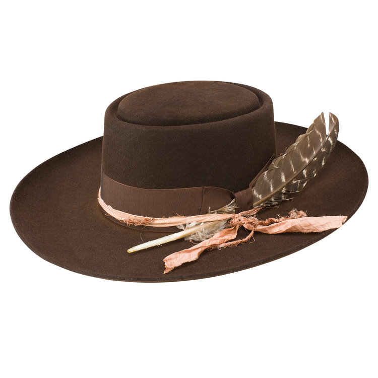 Chapeau Kings Row Feutre Rigide STETSON bord plat