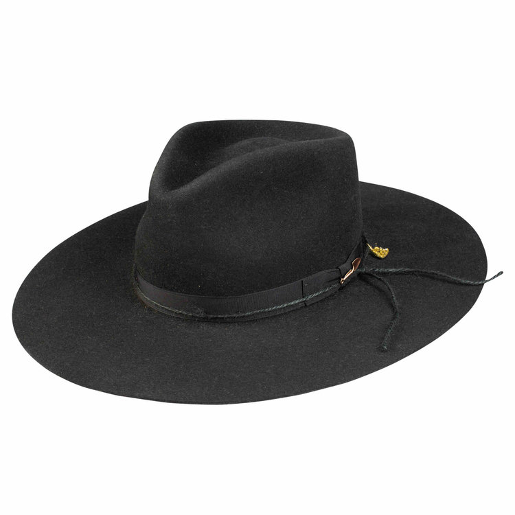 JW Marshall STETSON Flat Brim Hat