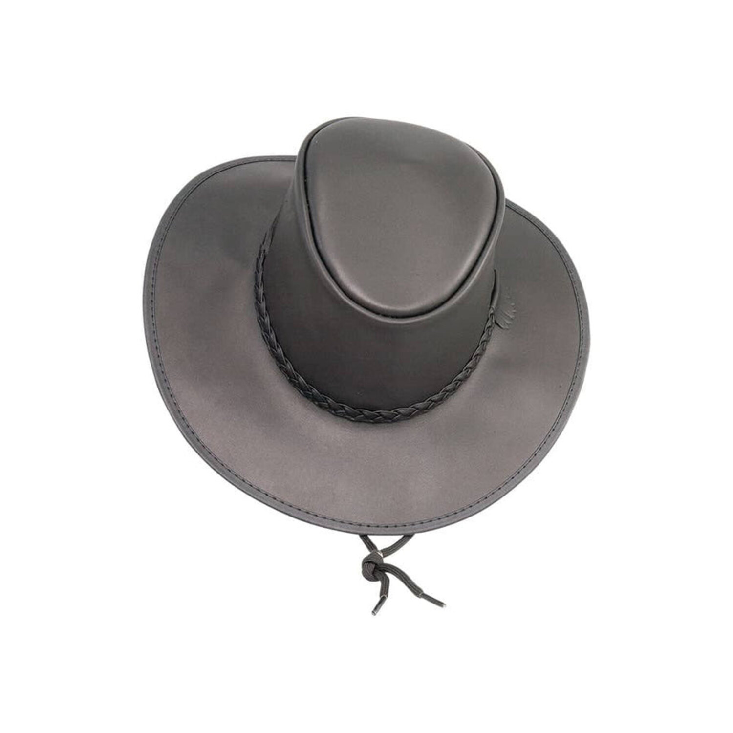 Crusher AMERICAN HAT Crushable Leather Outback Hat