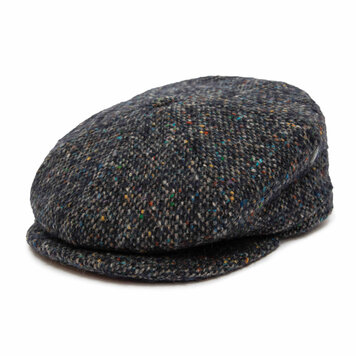 anatomica × Studio donegal GATSBY CAP Gatsby Cap - to clear - In hand woven Studio Donegal Tweed