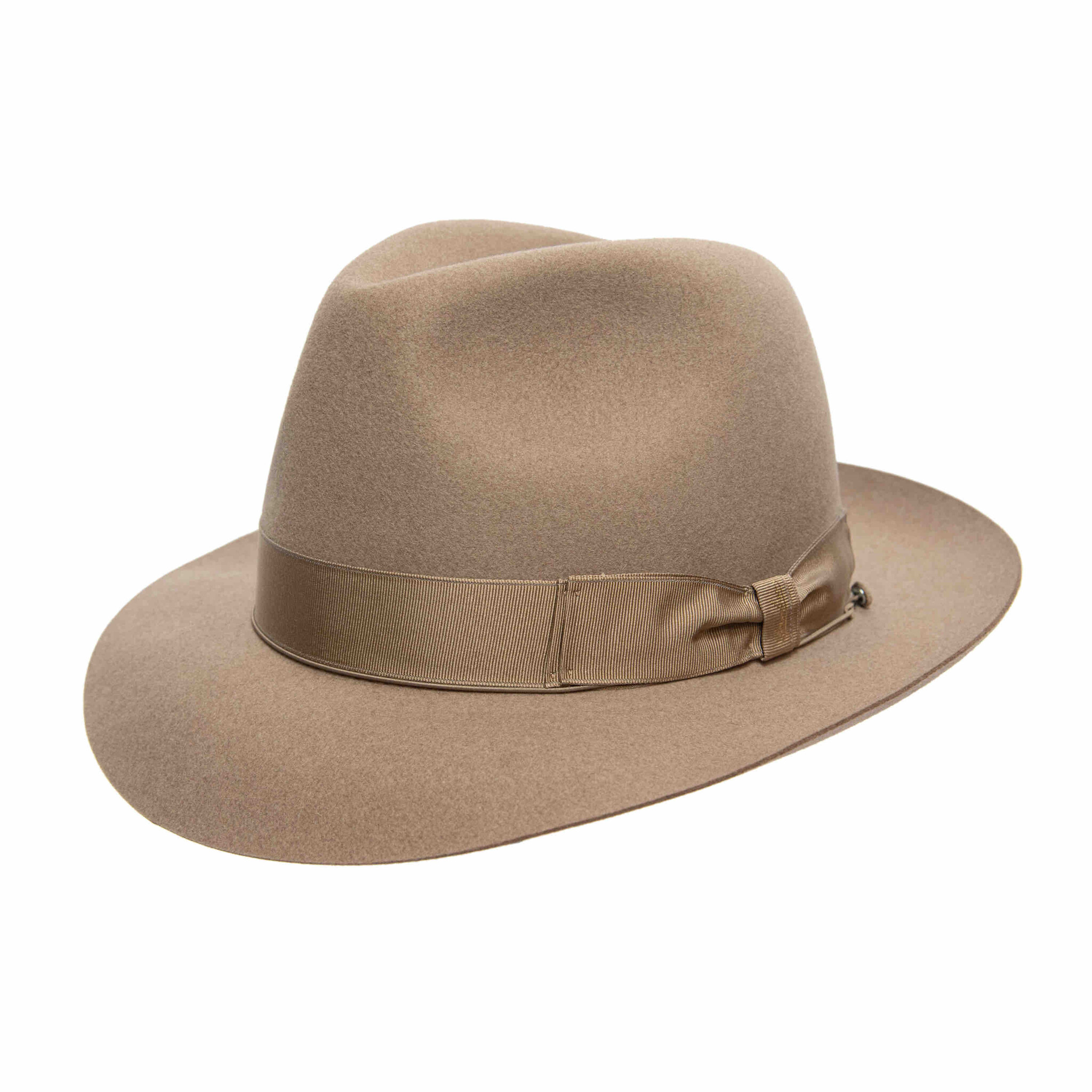 Beaver Fur Felt Waterproof Fedora Hat BORSALINO | Henri Henri