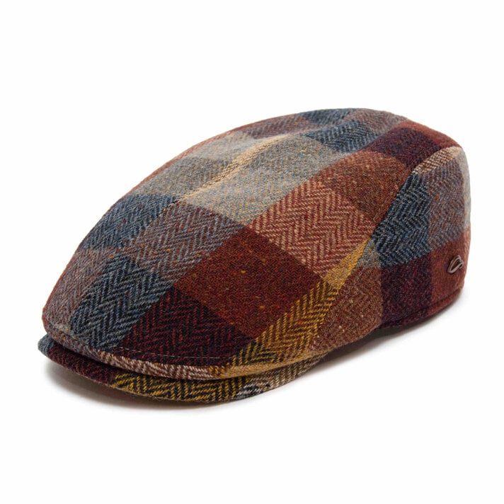 帽子 CPH 510WH WOOL HERRINGBONE CASQUETTE Herringbone Wool Blend Newsboy Cap – Village Hat Shop