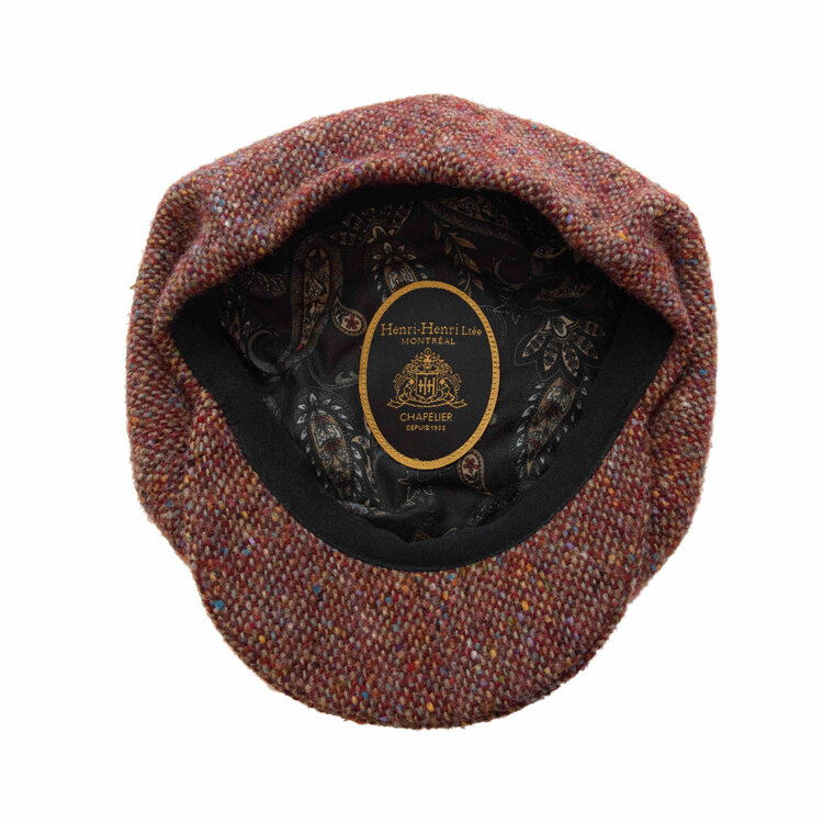 Casquette Peaky HENRI HENRI Donegal Tweed