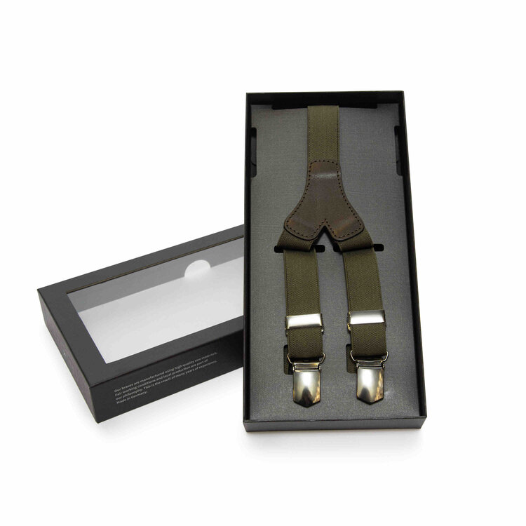 Bretelle cuir 6799 LLOYD avec pinces