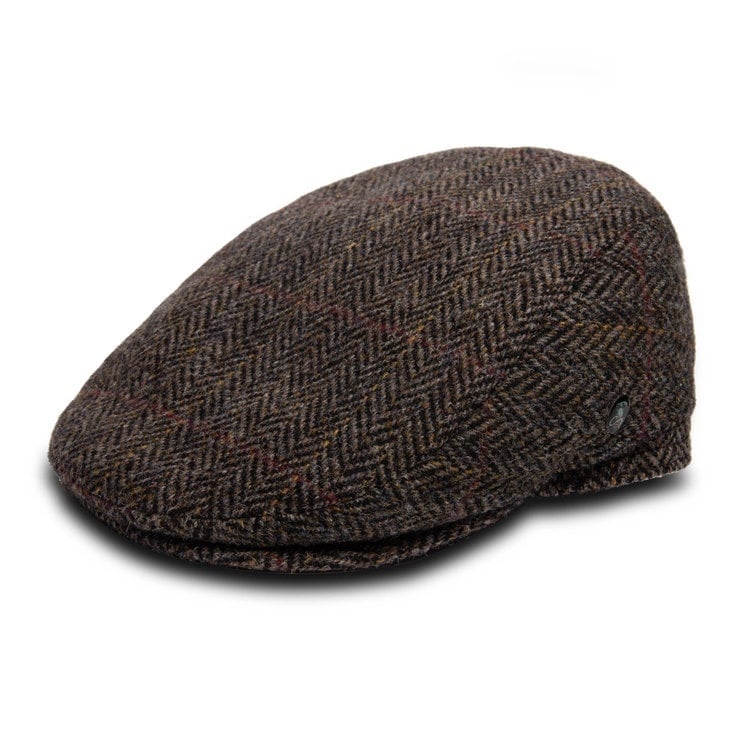 Classic EB Harris Tweed 191 tweed flat cap