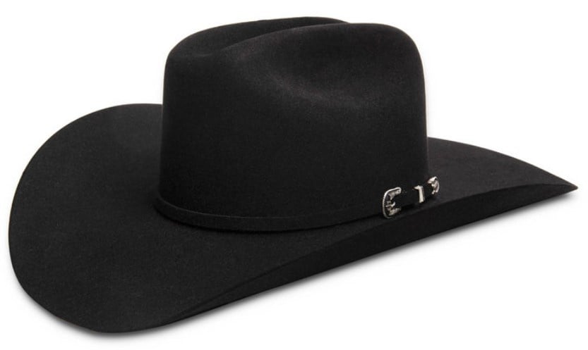 Black Stetson Skyline fur felt cowboy hat