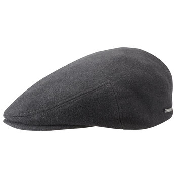 Stetson Europe Kent Wool Earflaps Flat Cap