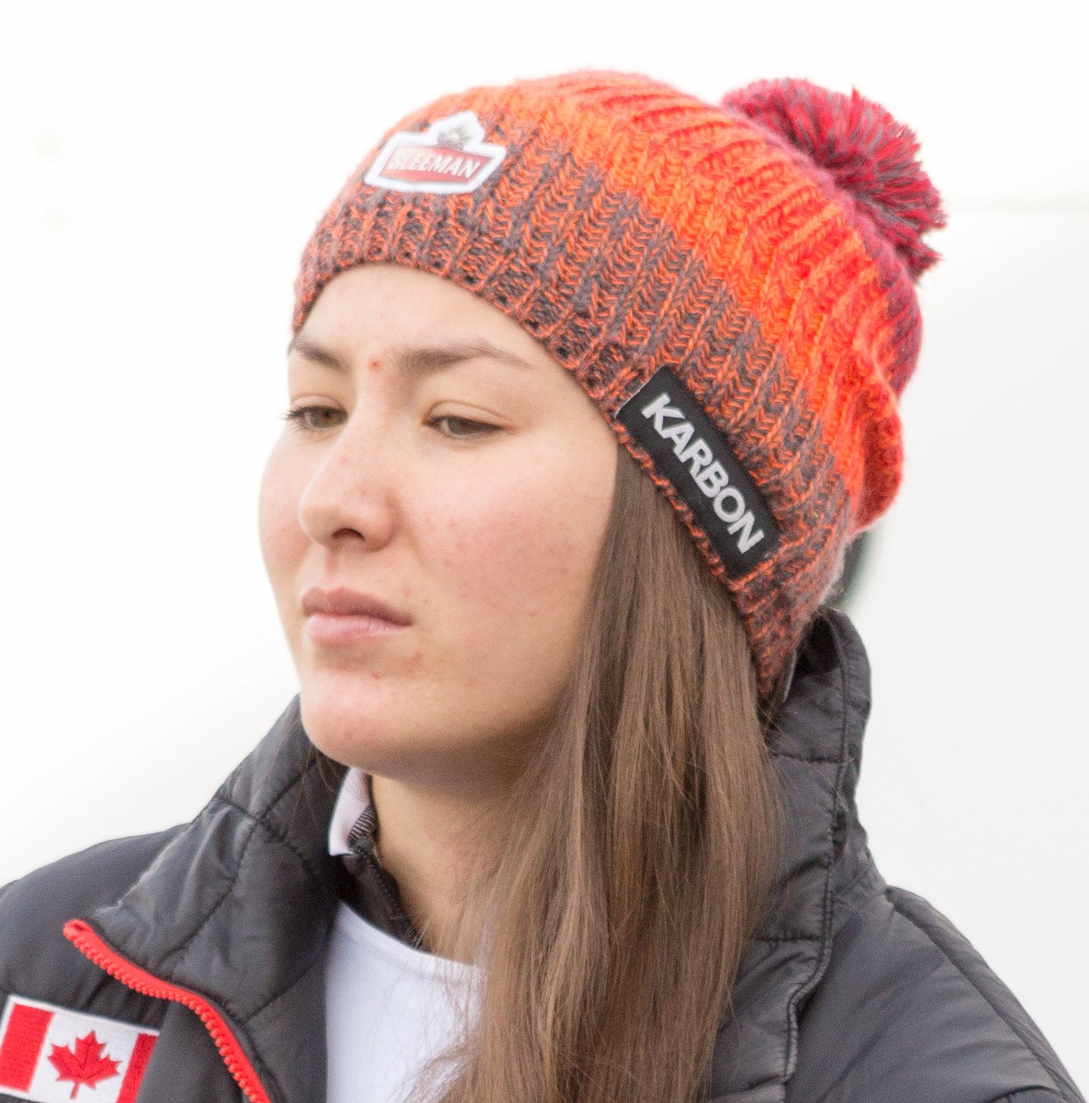 Jake Chanelle wearing a toque