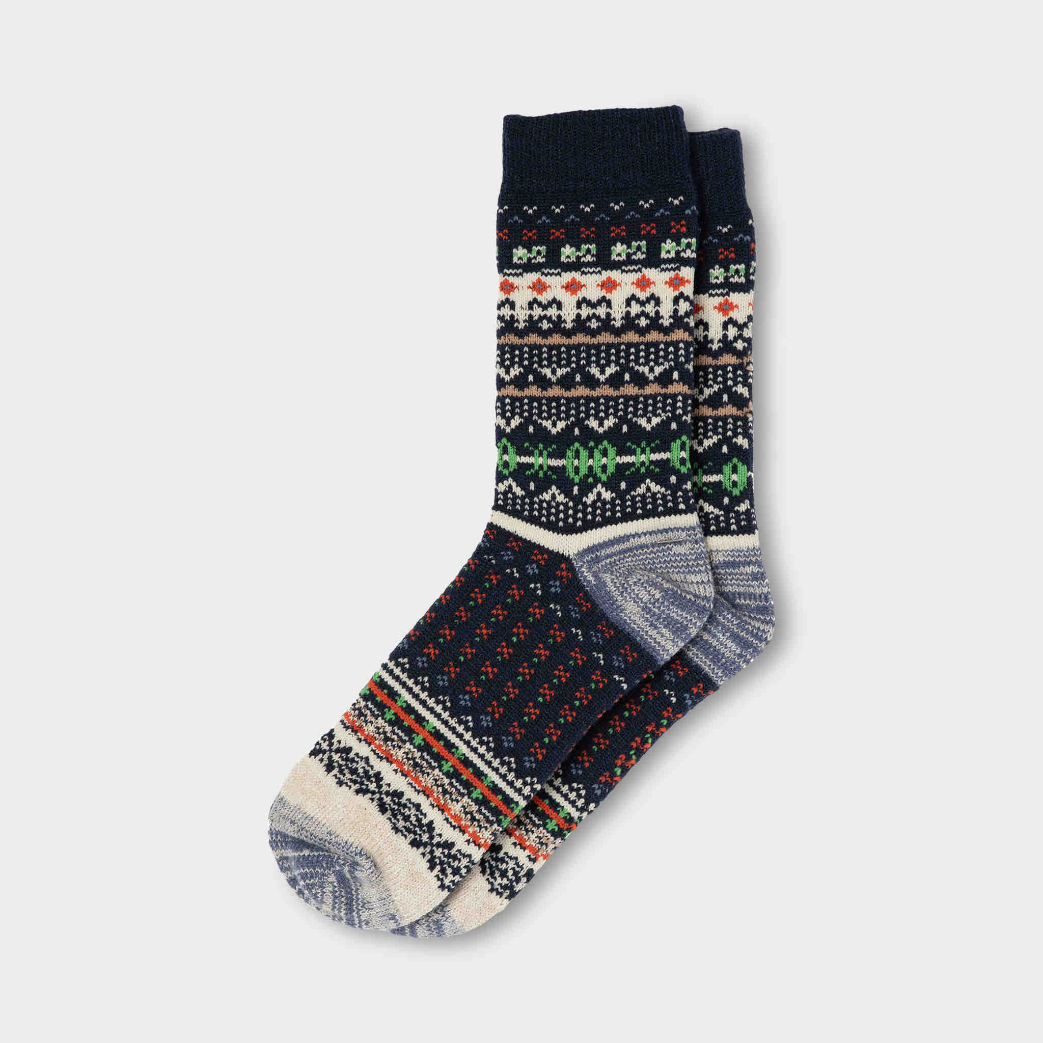 Fair Isle Socks Wool/Polyester TILLEY | Fast Shipping | Henri Henri